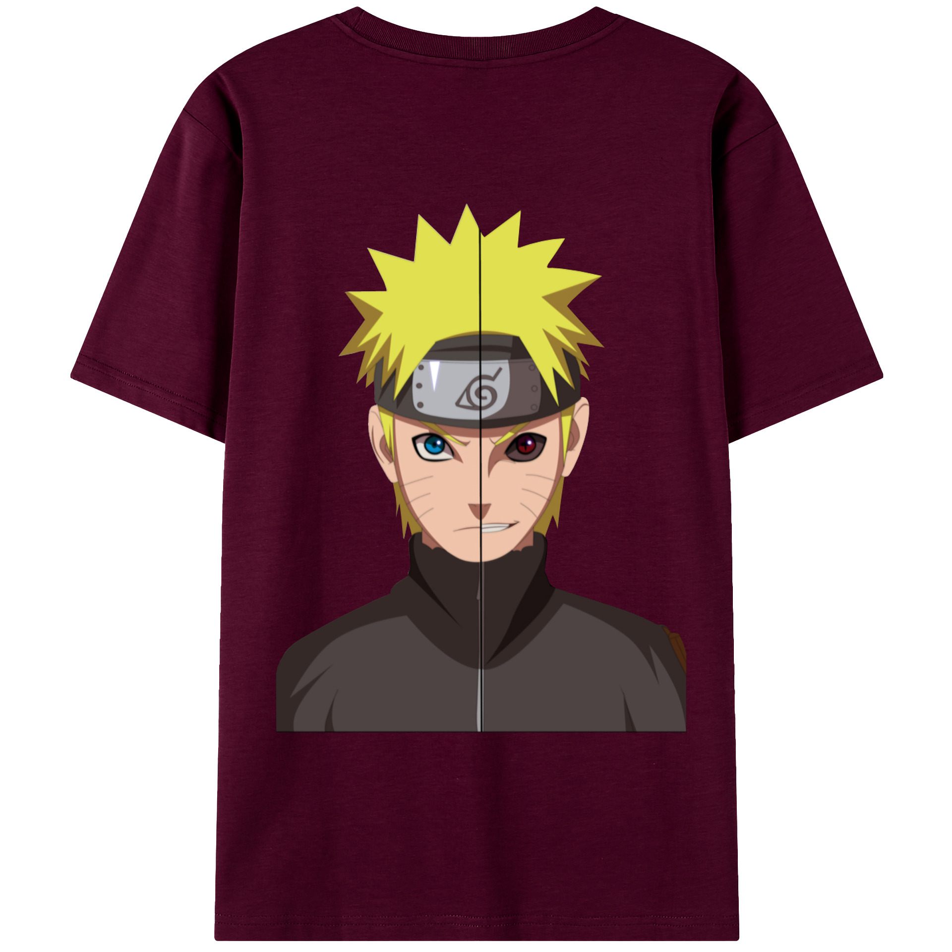 （画像用） NARUTO -ナルト- うずまき ナルト Uzumaki Naruto レディース半袖Tシャツ(バックプリント)